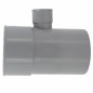 Te reducida de PVC, 100/50 mm, toma de 90°, desagüe de aguas residuales NF Te reducida de PVC, 100/50 mm, toma de 90°, desagüe de aguas residuales NF