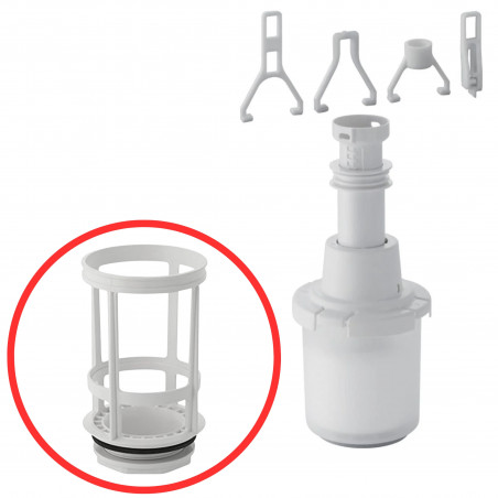 Cubeta de campana completa para el tanque 128