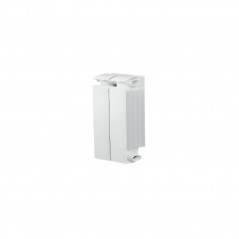 2-element white cast aluminium KLASS 350 central heater, 170w