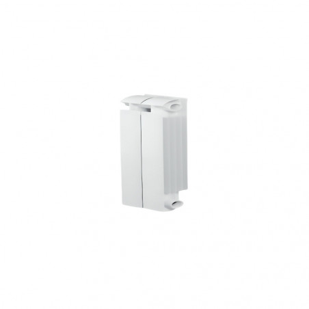2-element white cast aluminium KLASS 350 central heater, 170w