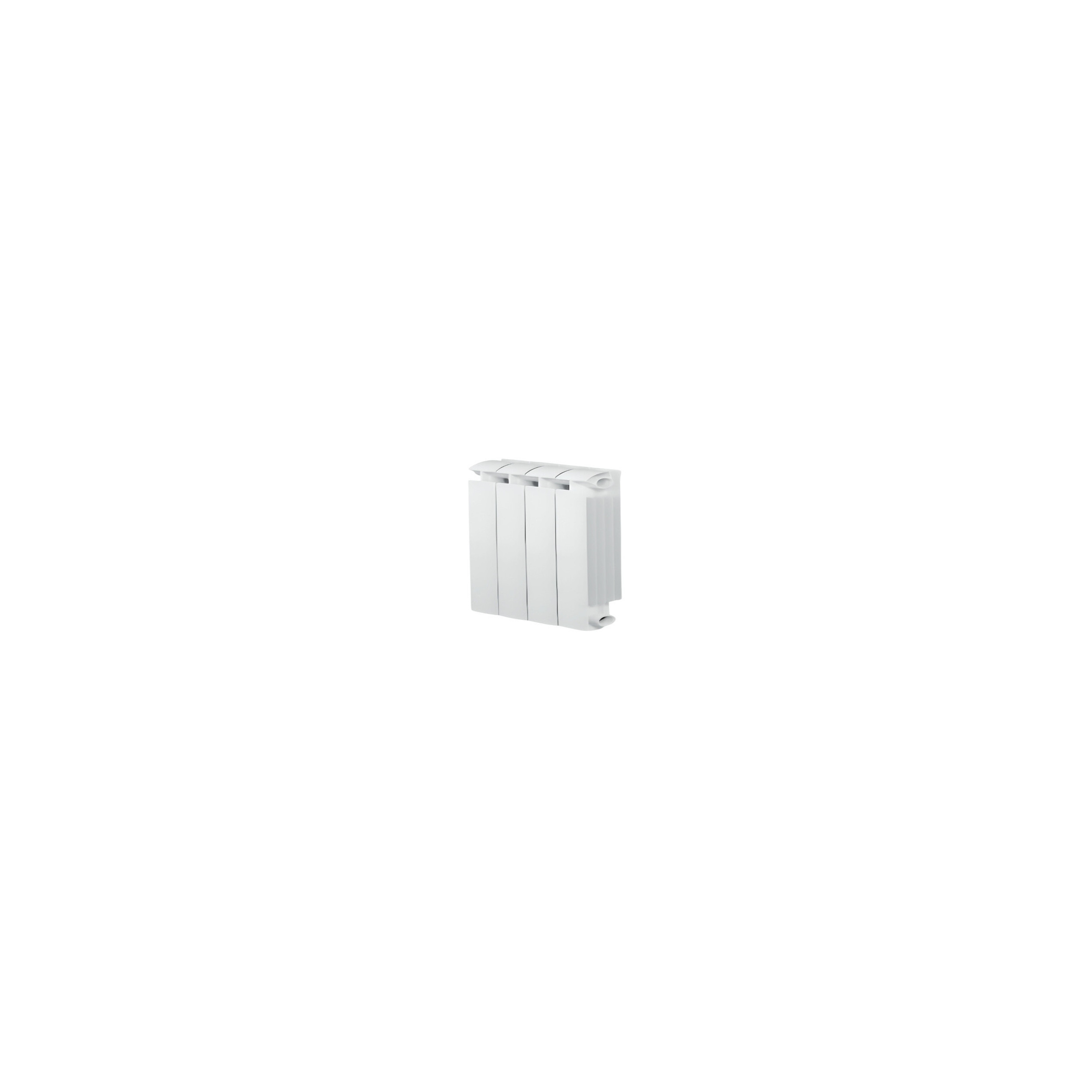 KLASS 350, 340w 4-element white cast aluminium central heater
