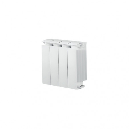 Riscaldatore centrale KLASS 350, 340w a 4 elementi in alluminio fuso bianco