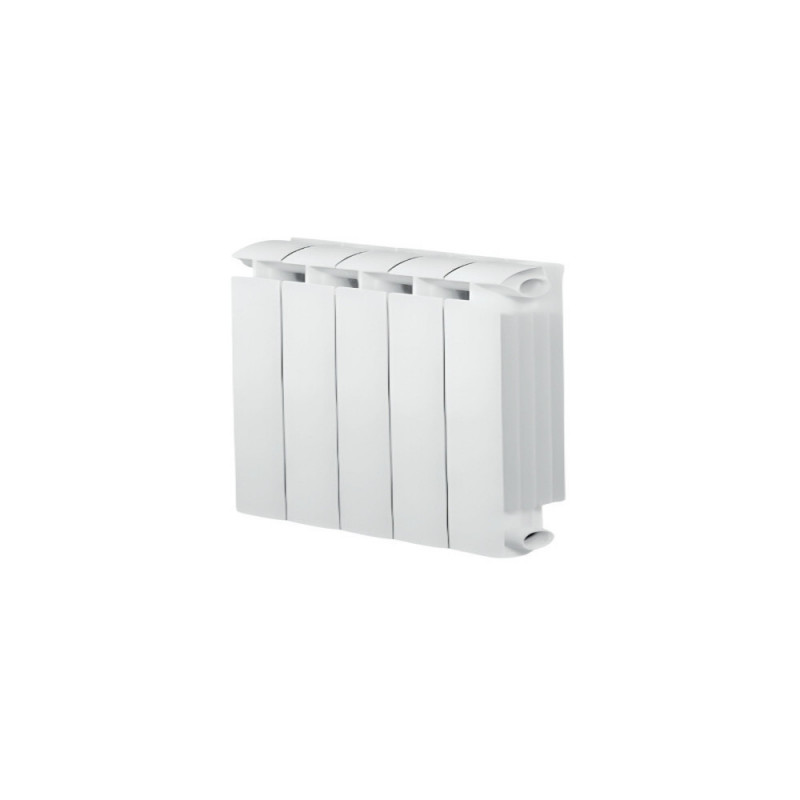 Riscaldatore centrale KLASS 350, 425w a 5 elementi in alluminio fuso bianco