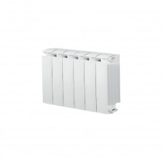 KLASS 350, 510w 6-element white cast aluminium central heater