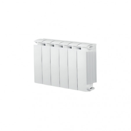 KLASS 350, 510w Calentador central de aluminio fundido blanco de 6 elementos