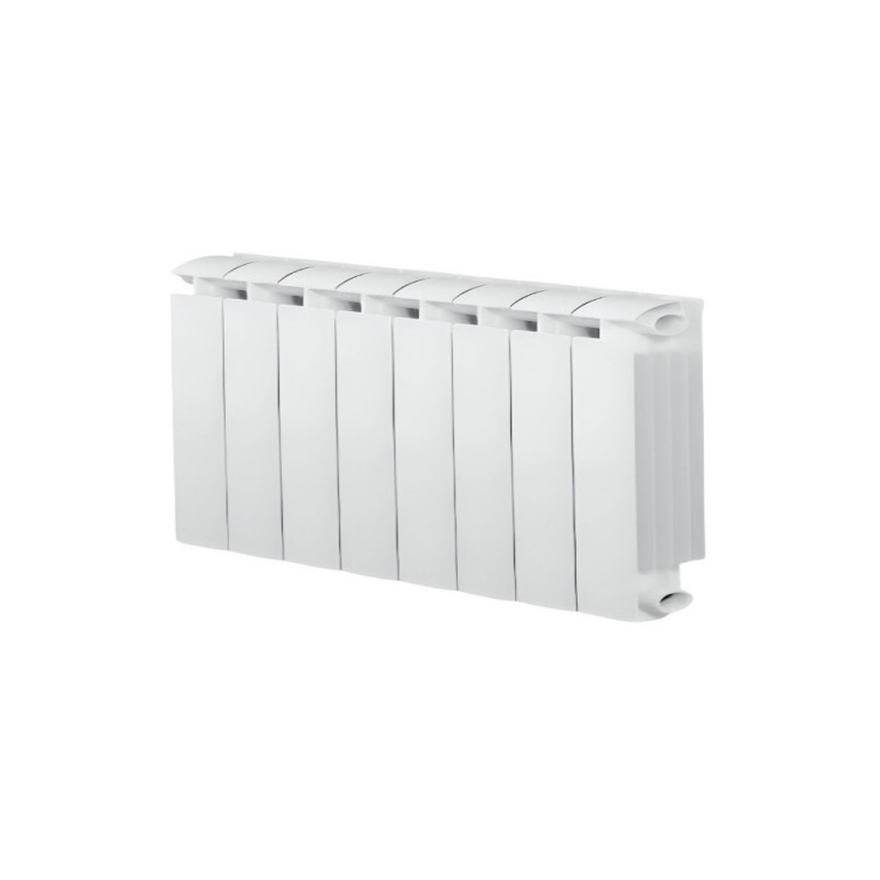 Central heating aluminum cast iron 8 elements white KLASS 350, 680w