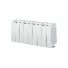 Calentador central de aluminio fundido blanco KLASS 350, 765w 9 elementos