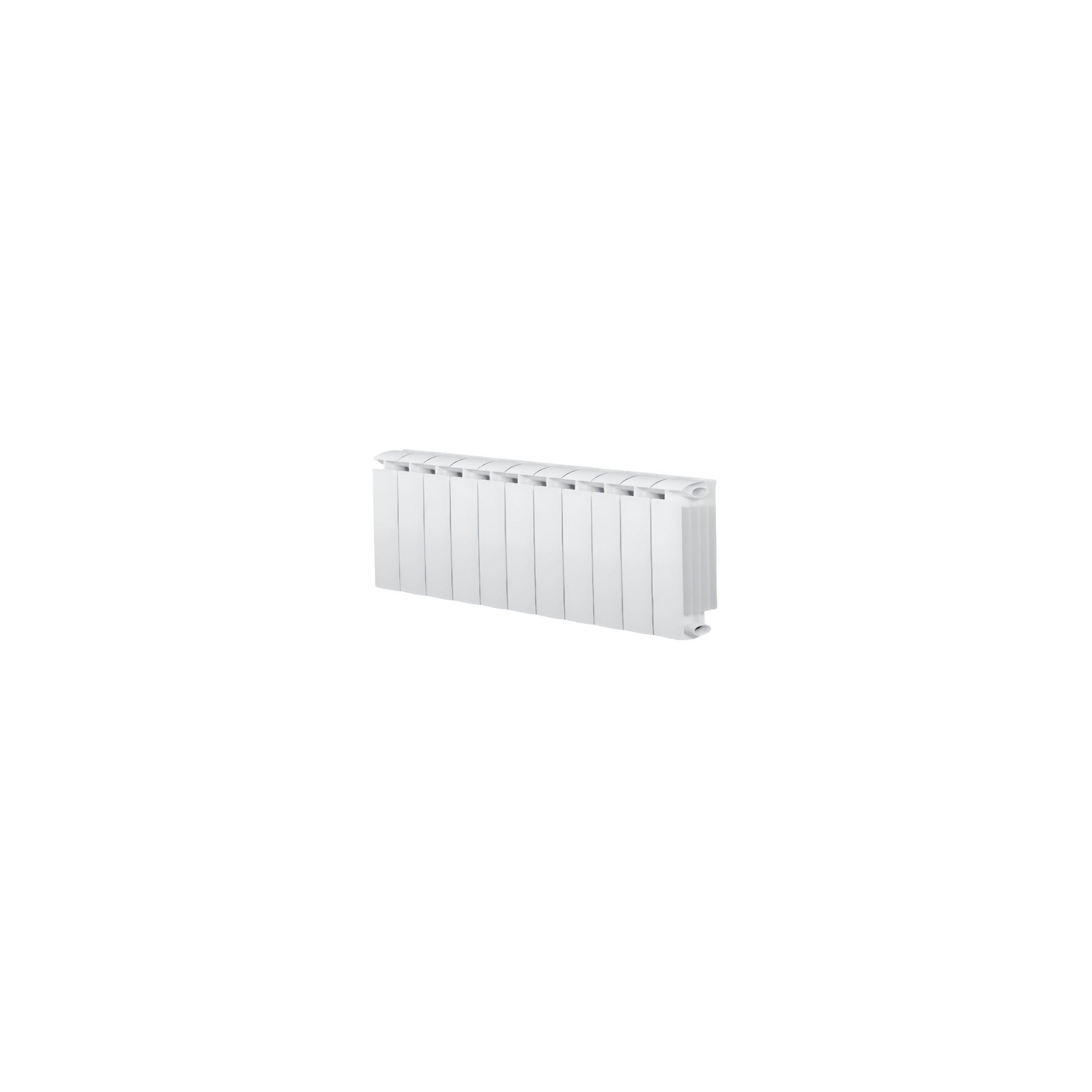 Riscaldatore centrale KLASS 350 a 11 elementi in alluminio fuso bianco, 935w