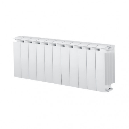 Riscaldatore centrale KLASS 350 a 11 elementi in alluminio fuso bianco, 935w