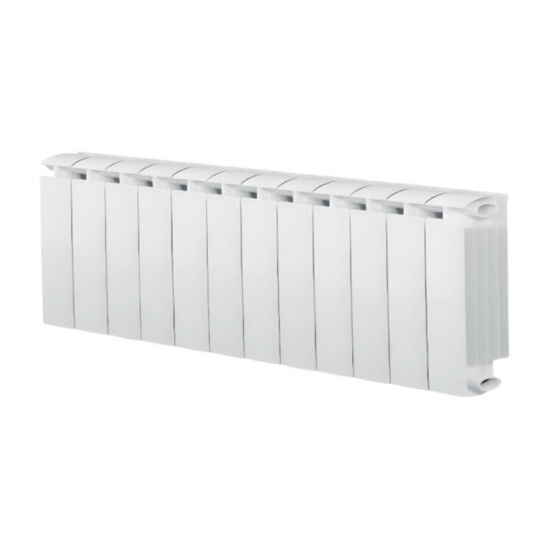 Chauffage central fonte aluminium 12 éléments blanc KLASS 350, 1020w