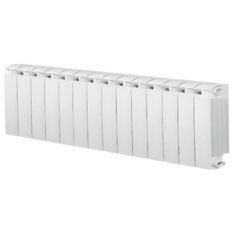 Zentralheizung aus Aluminiumguss 14 Elemente weiß KLASS 350, 1190w