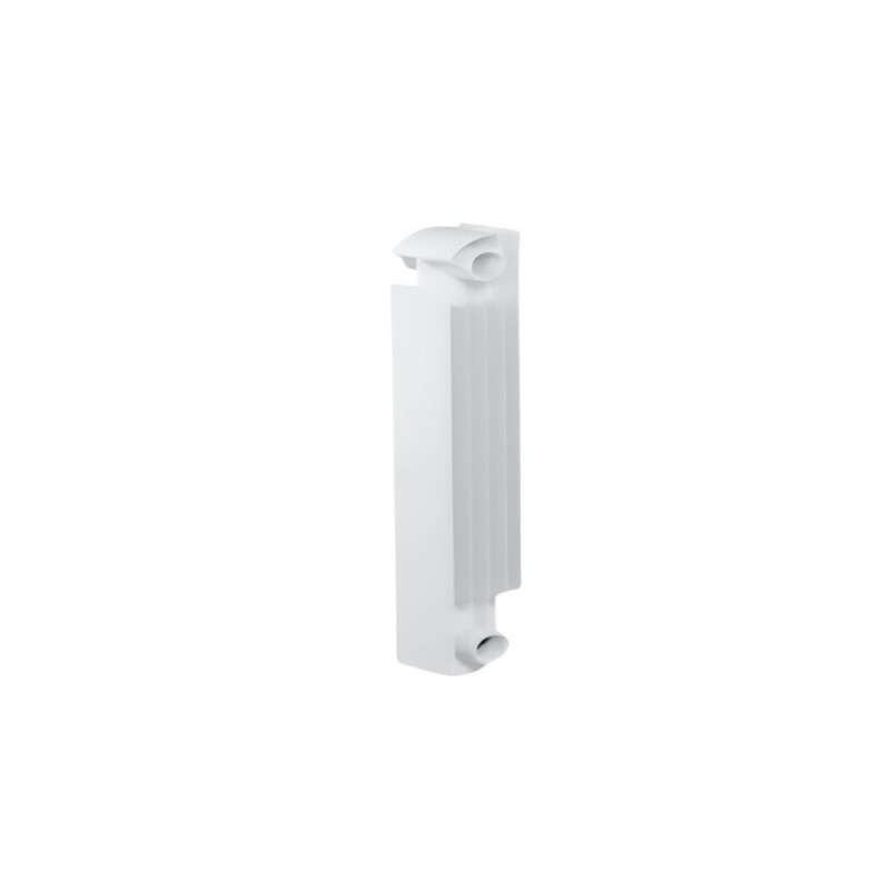 1-element white KLASS 500 cast aluminium central heater, 116w
