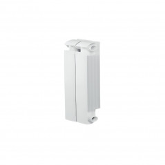 KLASS 500 Calentador central de aluminio fundido blanco de 2 elementos, 232w