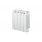 KLASS 500, stufa centrale a 5 elementi in alluminio fuso bianco, 580w