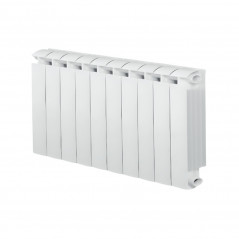 Centrale verwarming gietijzer aluminium 10 elementen wit KLASS 500, 1160w GLOBAL 10xKLASS500B - Afbeelding 1/5