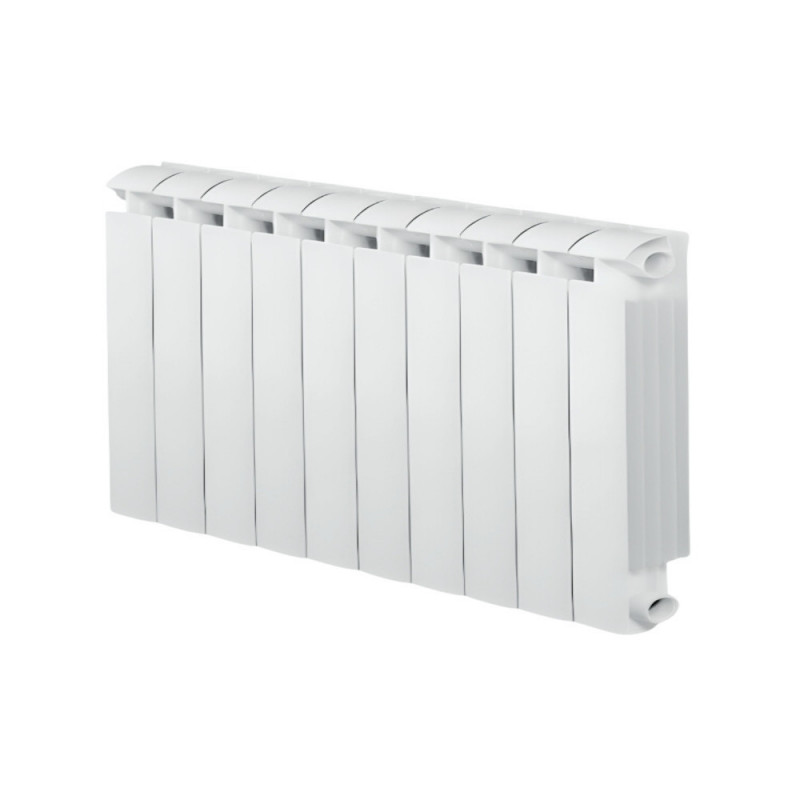 KLASS 500 riscaldatore centrale in alluminio fuso a 10 elementi bianco, 1160w