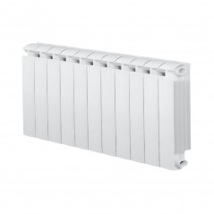 Centrale verwarming gietijzer aluminium 11 elementen wit KLASS 500, 1276w GLOBAL 11xKLASS500B - Afbeelding 1/5