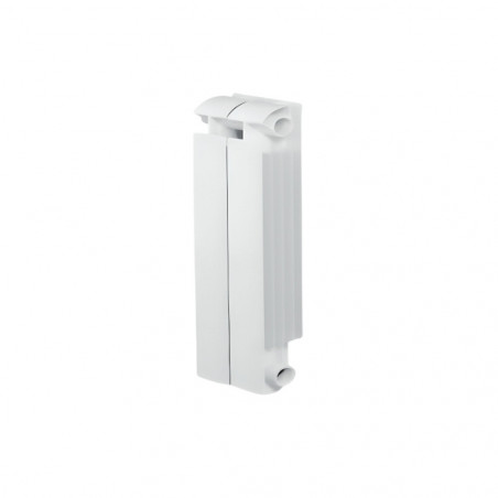 2-element white KLASS 600 cast aluminium central heater, 264w