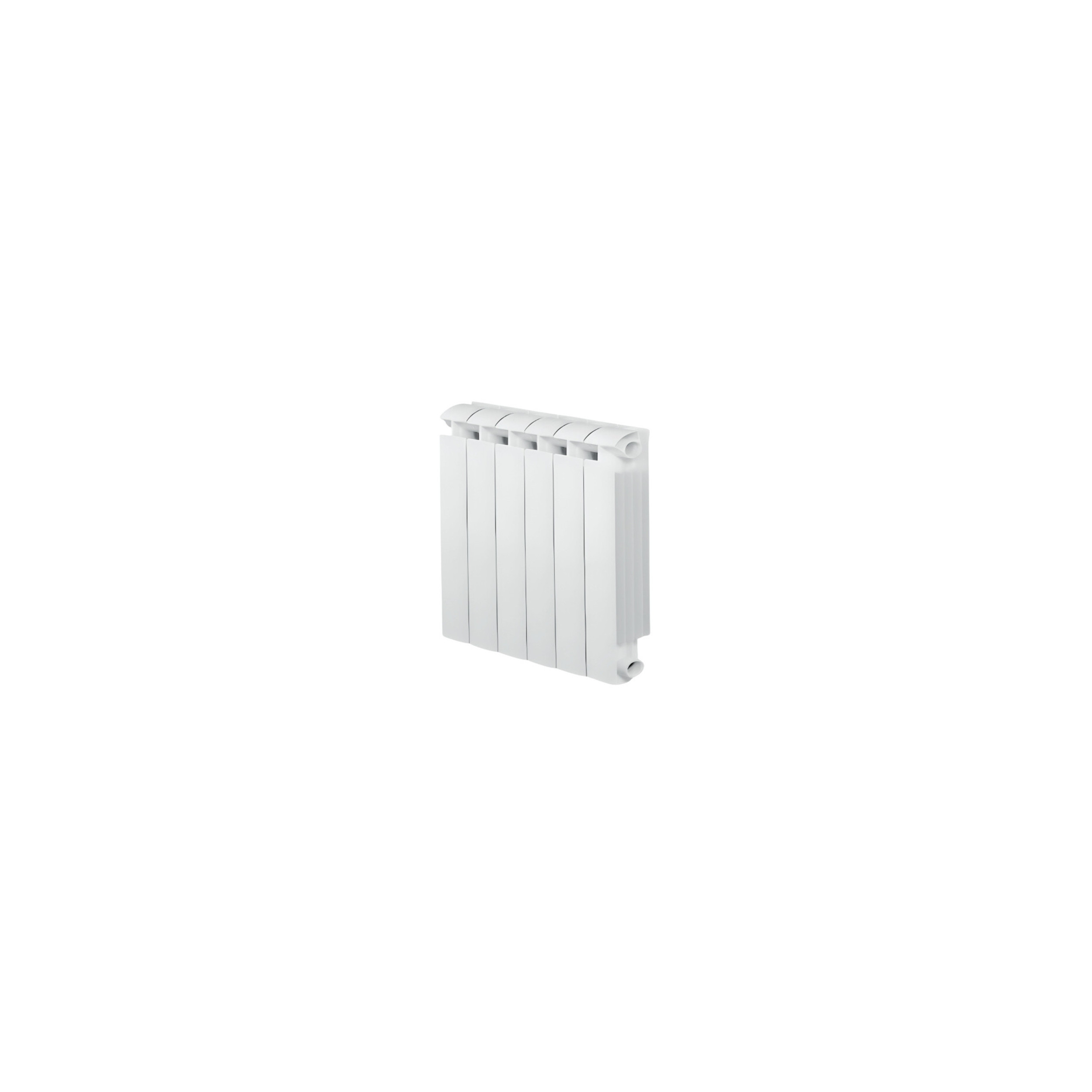 Riscaldatore centrale KLASS 600, 792w a 6 elementi in alluminio fuso bianco