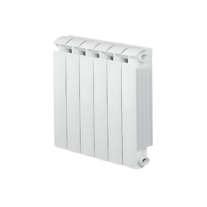 Riscaldatore centrale KLASS 600, 792w a 6 elementi in alluminio fuso bianco