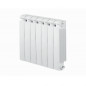 KLASS 600 Riscaldatore centrale a 7 elementi in alluminio fuso bianco, 924w