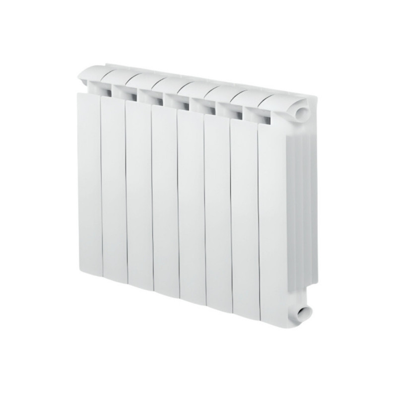 Riscaldatore centrale KLASS 600 bianco a 8 elementi in alluminio fuso, 1056w