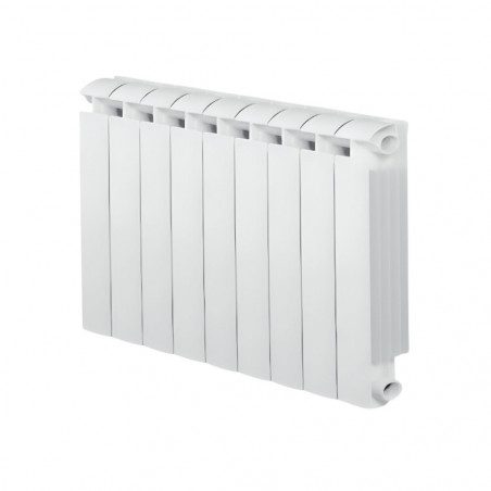 Centrale verwarming gietijzer aluminium 9 elementen wit KLASS 600 GLOBAL 9xKLASS600B - Afbeelding 1/5