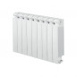 Riscaldatore centrale KLASS 600 a 9 elementi in alluminio fuso bianco
