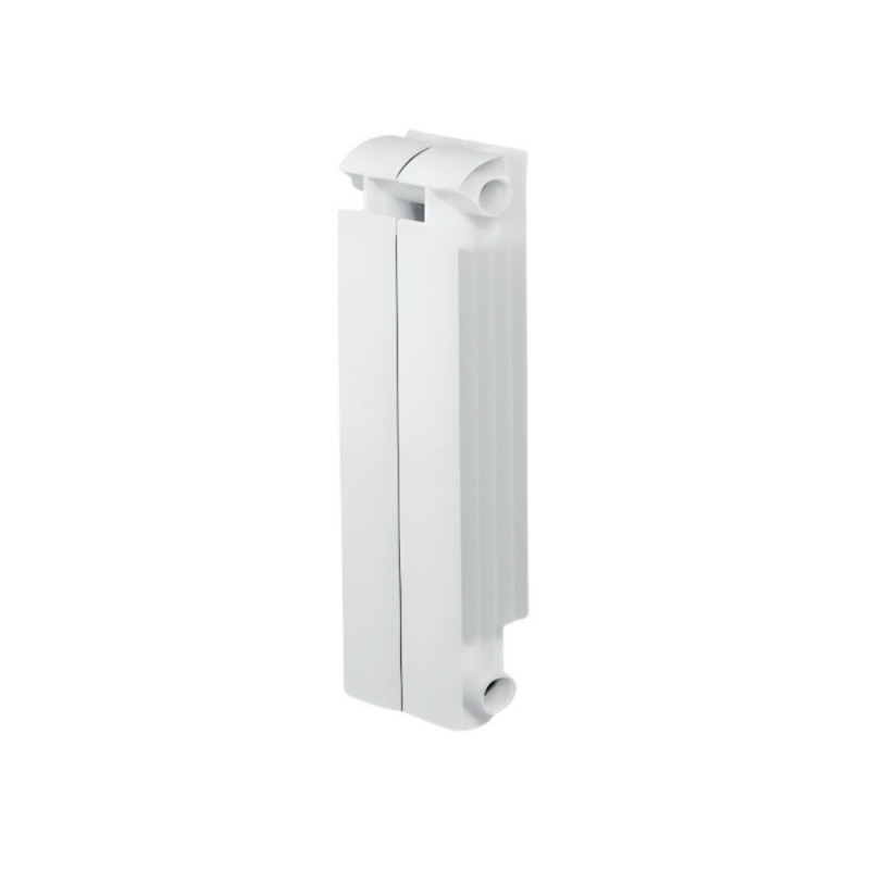 White KLASS 700 2-element cast aluminium central heater, 296w