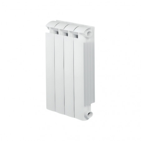 KLASS 700 Riscaldatore centrale a 4 elementi in alluminio fuso bianco, 592w