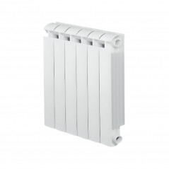 KLASS 700, 888w Calentador central de aluminio fundido blanco de 6 elementos
