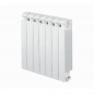 KLASS 700 Riscaldatore centrale a 7 elementi in alluminio fuso bianco, 1036w