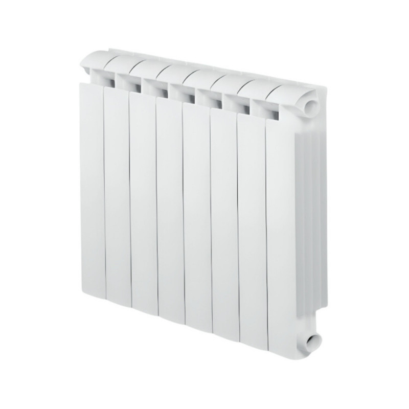 Chauffage central fonte aluminium 8 éléments blanc KLASS 700, 1184w