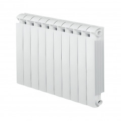 KLASS 700 white 10-element cast aluminium central heater, 1480w
