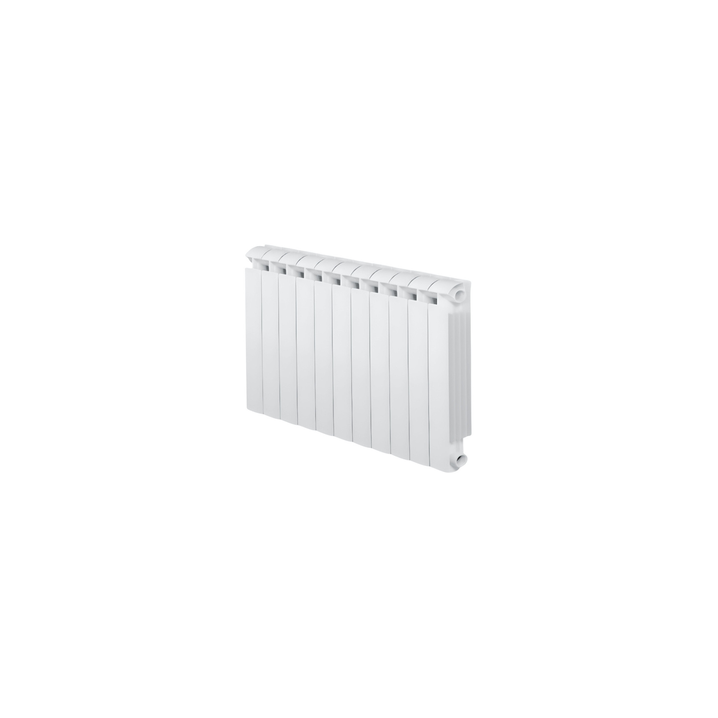 Centrale verwarming gietijzer aluminium 11 elementen wit KLASS 700, 1628w GLOBAL 11xKLASS700B - Afbeelding 1/5