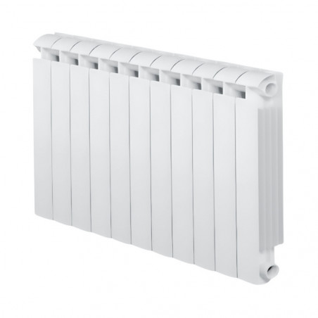 Calentador central de aluminio fundido KLASS 700 blanco de 11 elementos, 1628w