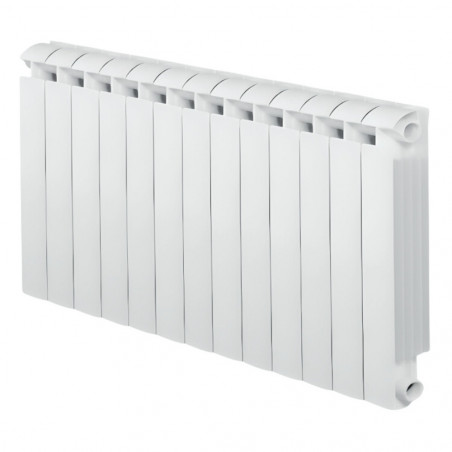 Chauffage central fonte aluminium 13 éléments blanc KLASS 700, 1924w