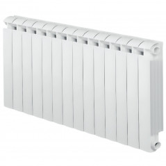 Chauffage central fonte aluminium 14 éléments blanc KLASS 700, 2072w
