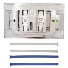 Slim double flow Casino Baccara REGIPLAST control plate