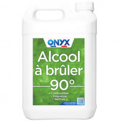 Alcool à bruler 90° 5L ONYX