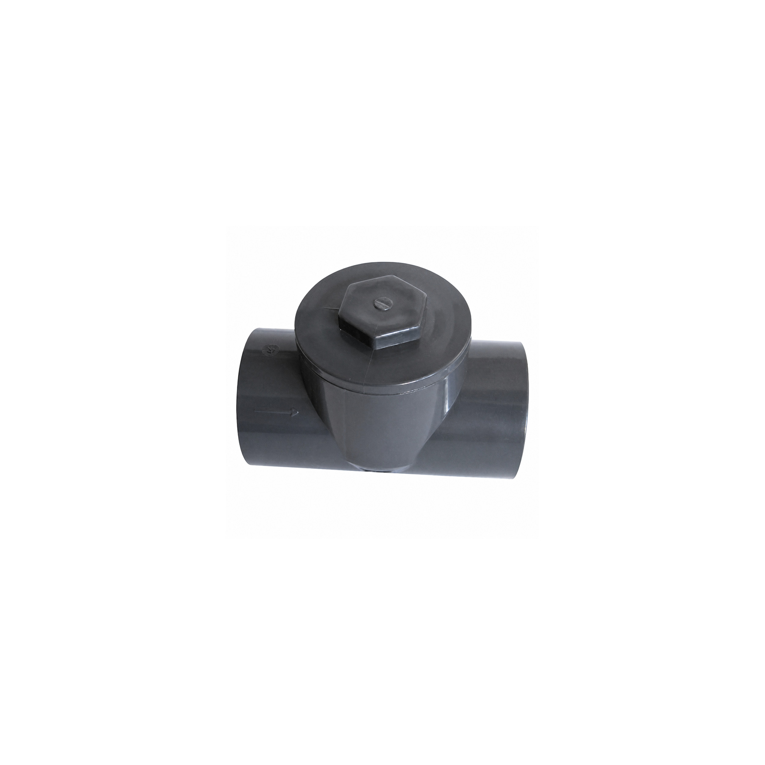 PVC check valve with flap pressure diameter 63mm NICOLL CARLN - Image 1/4