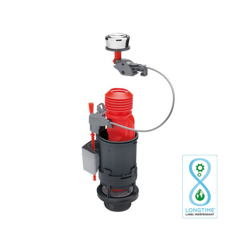 WIRQUIN dual-volume cable-operated flush mechanism