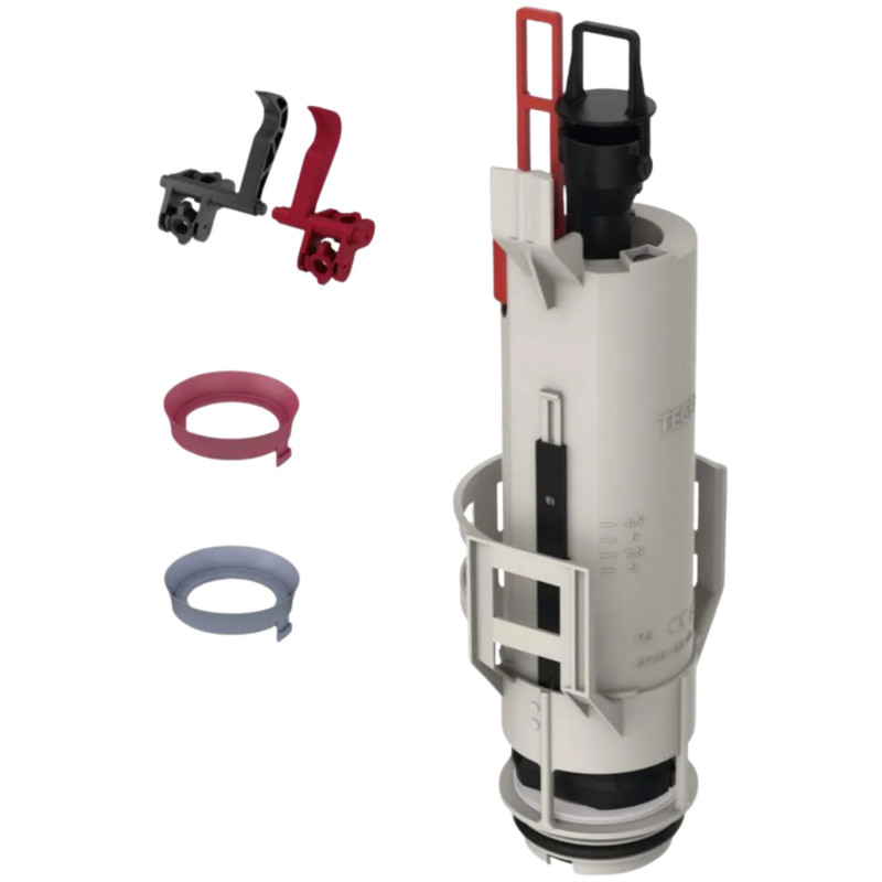 Mécanisme de chasse TECE A2 pour réservoir WC encastré, rinçage double touche Mécanisme de chasse TECE A2 pour réservoir WC encastré, rinçage double touche