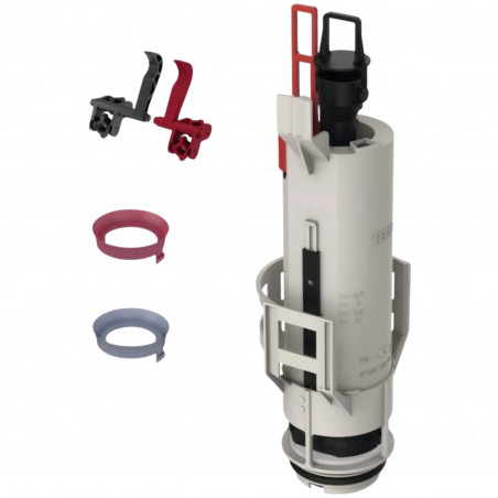 TECE A2 flush mechanism for UNI concealed WC cistern, two-button flush