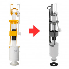 Mécanisme de chasse WC encastré Wisa XF 399