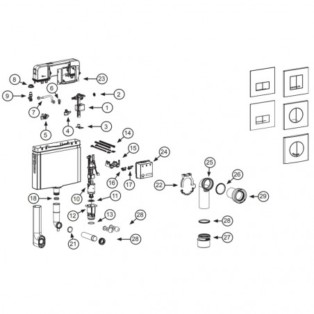 Wisa XF 399 output mechanism