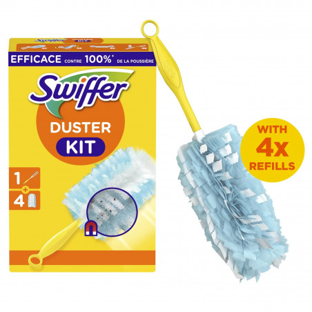 SWIFFER DUSTER kit plumeau + 4 recharges