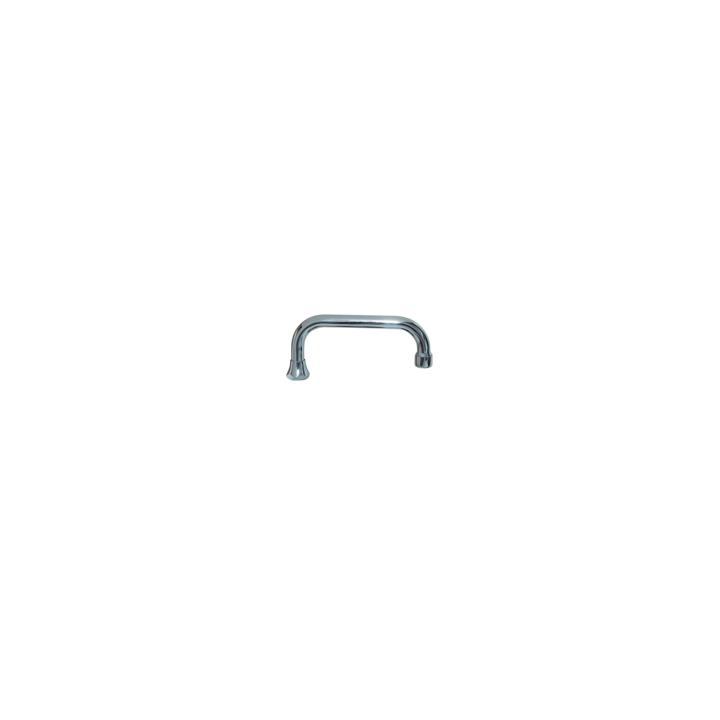 Gooseneck spout handle free nut in 20x27 length 20cm
