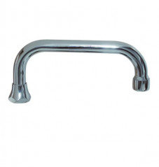 Gooseneck spout handle free nut in 20x27 length 20cm