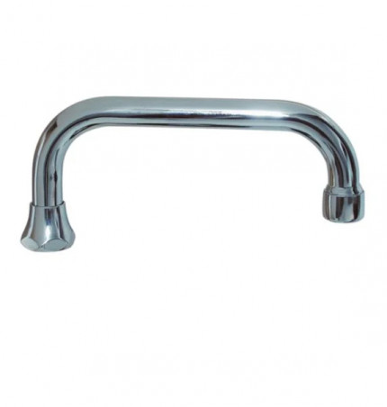 Gooseneck spout handle free nut in 20x27 length 20cm